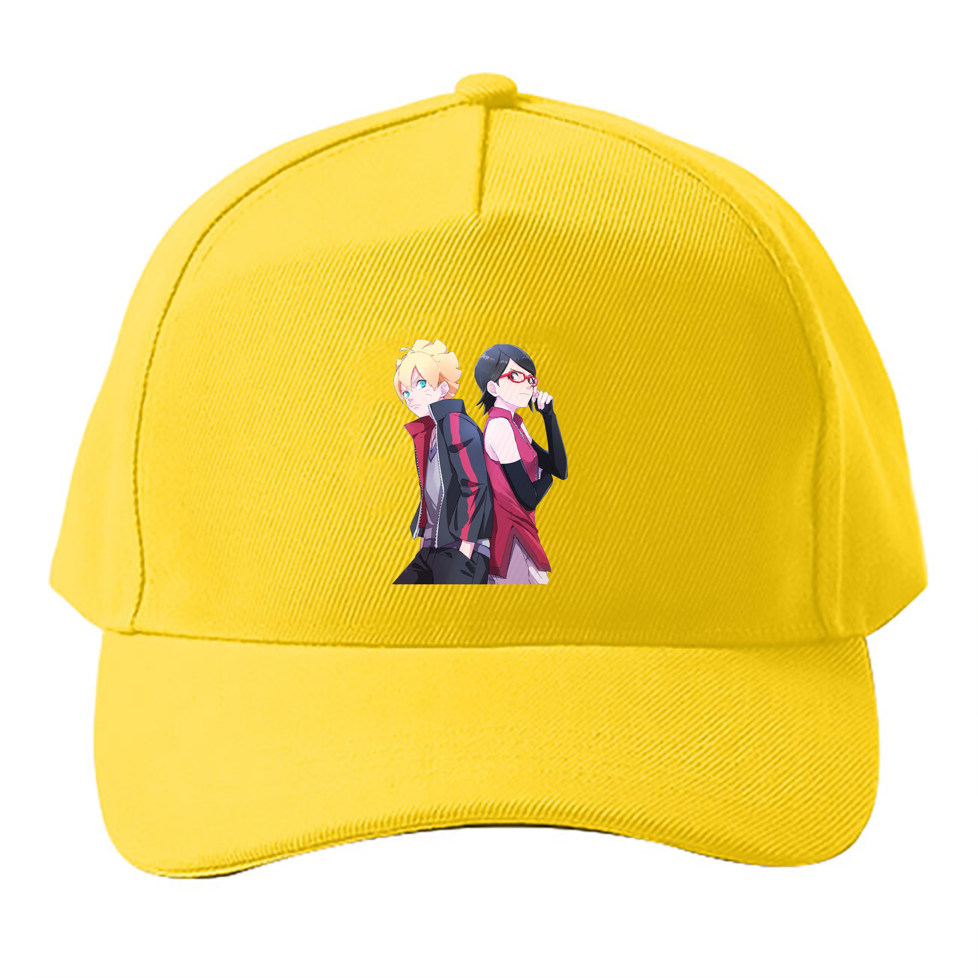 （画像用） NARUTO -ナルト- うちは サラダ Uchiha Sarada ベースボールキャップ 綿100％ 男女兼用 帽子 スポーツ